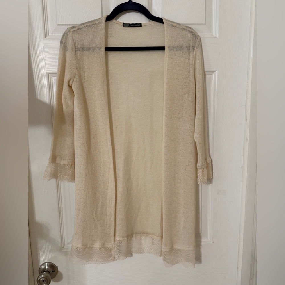 Elegant Cream Women's cardigan